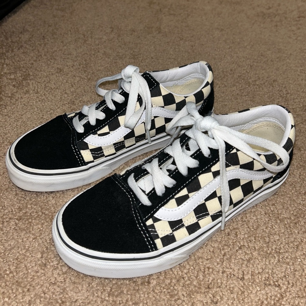 Checkered Vans